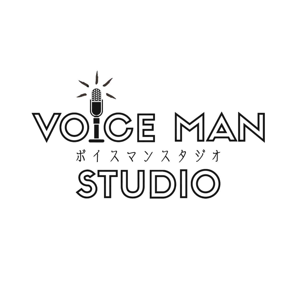 VOICE MAN STUDIO ロゴ
